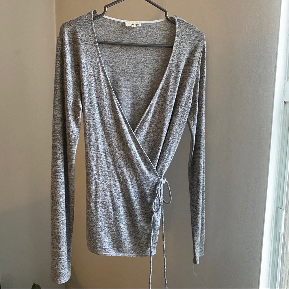 Aritzia Wrap Top NWOT